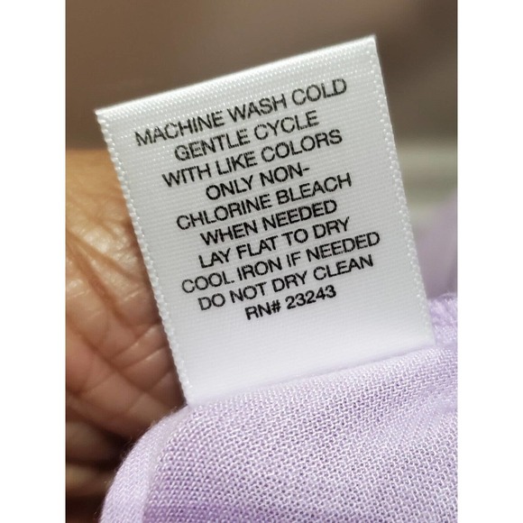 NY & C Women's Purple 100% Rayon Sleeveless Halter Neck Pleated Top Blouse XL - Picture 12 of 14